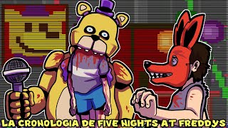 La Historia de Five Nights At Freddys Cronología FNAF PARTE 1  Pepe el Mago [upl. by Nitsyrk]