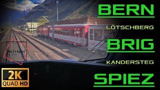 BERN  BRIG  SPIEZ mit SBB amp BLS [upl. by Sillyhp]