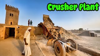 Jaw Crusher Plant Working 🔥jawcrusherplant crushing stonecrushers [upl. by Yaluz]