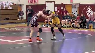 Shahzad Haidar Vs opponent  Fred Large Lyndonville tournament 121424 Mr Perez [upl. by Yespmed]