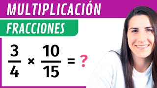 MULTIPLICACIÓN de FRACCIONES ❎ Operaciones con fracciones [upl. by Ku]