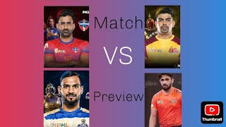 Pro kabaddi Todays Matches preview  UP yoddhas vs Telugu titans  Tamil thalaivas vs U mumba [upl. by Strang829]