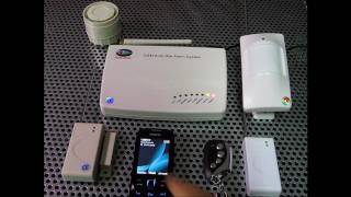 GSMAlarm GSM Alarmanlage mit Simkarte [upl. by Notneb]