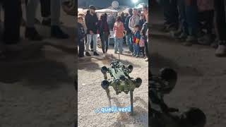 quotvillaggio difesaquot al circo Massimo Romarobot robotics robotdog [upl. by Ahsiri]