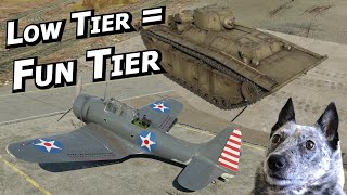 The BEST Low Tier Vehicle Combo in War Thunder  Real Pilot Plays [upl. by Ahsram]