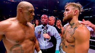 WOW NEW KO Mike Tyson VS Jake Paul Full Fight HIGHLIGHTS  Netflix 2024 [upl. by Ahsonek285]