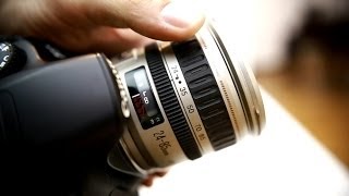 Canon 2485mm f3545 USM lens review with samples full frame and APSC [upl. by Burt]