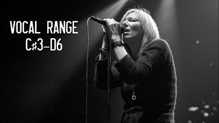 The Vocal Range of Beth Gibbons Portishead [upl. by Ahsoet188]