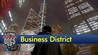 Business District Stroll  Sleeping Dogs  The Game Tourist [upl. by Kristien930]