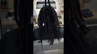 1 year locs crochet maintainence 👌 [upl. by Helve]