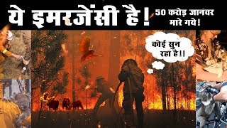 Australia जंगल के आग लगने की पूरी कहानी । Australia Fire In Hindi [upl. by Strong813]