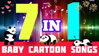 7 in 1 Songs  Best baby animated songs  Kid songs  Animal Songs  English songs  Songs  ai song [upl. by Aikcir]