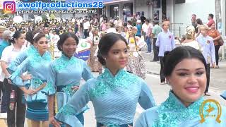 Colegio Manuel MARIA TEJADA Roca en Desfile de Fundación de Chitré 2024 [upl. by Rebeka]