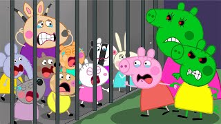 Zombie Apocalypse Zombies Appear At The Maternity Hospital🧟‍♀️  Peppa Pig PJ Mask Funny Animation [upl. by Cagle]