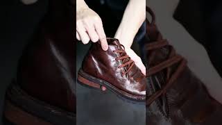 Horsehide Boots mensbootshandmadeshoes menfootwear menshoes shoesdanrrioshoes [upl. by Schrick875]