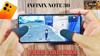 Infinix Note 30 Gaming Test amp Review  Garena Free Fire Max Graphics Test Helio G99 6Nm [upl. by Lilith]