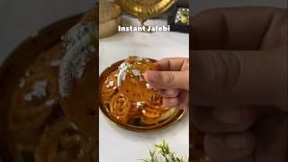 Instant Jalebi shorts sajnavesajna trending recipe [upl. by Nerual]