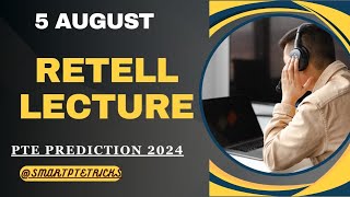 PTE RETELL LECTURE August 2024  Retell lecture Templates August 2024 [upl. by Geddes321]