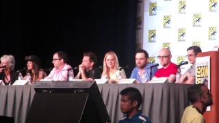 Legend of Korra panel 34  SDCC 2012 [upl. by Eirrahs346]