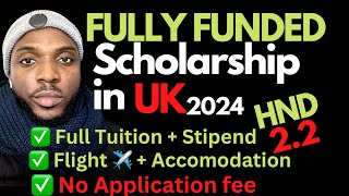 Best Masters Scholarship in the UK 2024  APPLY NOW [upl. by Eulalia]