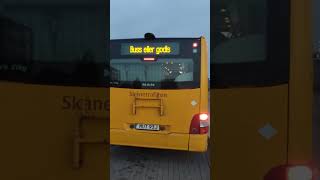 So it is Halloween today Trelleborg Central Station Trelleborg Sweden sweden bus halloween [upl. by Fital]