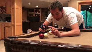 How to control the cue ball after impact Tangent line system [upl. by Yenahc]