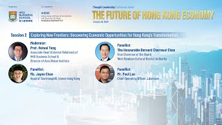 Session 2  Conference on the Future of Hong Kong Economy 2024 [upl. by Tolkan156]