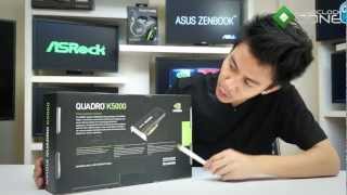 OverclockZone TV EP222  แกะกล่อง NVIDIA Quadro K5000 HD [upl. by Nivel]