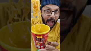 MaggiKorean spicy cheesy cuppa noodles reviewshortsviraltrendingyoutubeshortsmagginoodlefood [upl. by Ishii909]