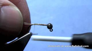 Fly Tying with Hans Euro Jig Pheasant Tail [upl. by Annej59]