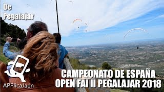 Campeonato Nacional Parapente en Pegalajar [upl. by Ecnerwal]