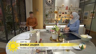 Så bakar du snabba varianter på julklassikerna  Nyhetsmorgon TV4 [upl. by Areek195]