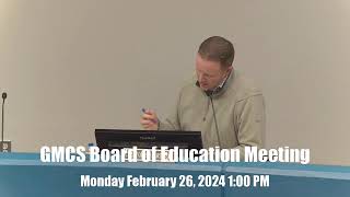 Gallup McKinley County Schools Board of Education Meeting [upl. by Ahsiemac]