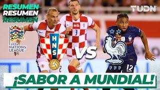 HIGHLIGHTS  Croacia VS Francia UEFA Nations League 2022  J2  TUDN [upl. by Ecirtam]