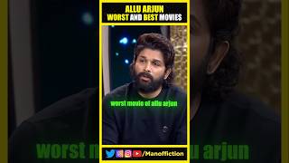 Worst and Best Movies of Allu Arjun  Pushpa 2 The Rule [upl. by Siuol]