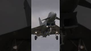 Typhoon landing at RAF Northolt [upl. by Lim]