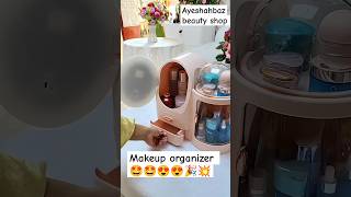 Makeup organizer mirror rotat stand ayeshahbazbeautyshop foryou trending shorts reels viral [upl. by Nytsua]