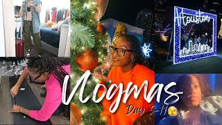 Vlogmas Day 511 Where have I been 🫣 Work trip Decorating Houston Lights Vlogmas weeklyvlog [upl. by Evelyn]