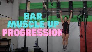 Double Band Kipping Bar Muscle Up  BAR MUSCLE UP Progression [upl. by Akcirret]