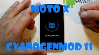 How to install CyanogenMod 11 KitKat rom on the Moto X [upl. by Lidaa]