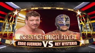 WWE All Star PSP Part 2 Eddie Guerrero vs Rey Mysterio [upl. by Persse487]