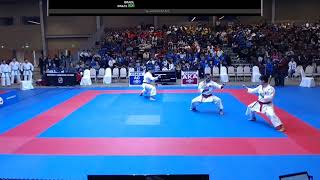 Colombia 🇨🇴 VS Brasil 🇧🇷 Final🥇 Male Team Kata Panamerican Karate Championship 2024 [upl. by Niwrek]