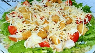 СалатquotЦЕЗАРЬquotСамый простой и вкусный рецептSezar salatıCaesar salad recipe [upl. by Bunns]