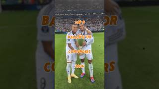 Top 5 Ballon D’or contenders 2024 football [upl. by Ecirtaeb]