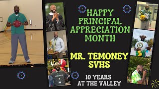 Happy Principal Appreciation Month Mr Temoney [upl. by Nadual401]