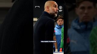 PEP GUARDIOLAS FIERY TEAM TALK 🔥 BEHIND THE SCENES shorts football soccer [upl. by Kentigerma]