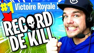 NOUVEAU RECORD DE KILLS sur FORTNITE Battle Royale [upl. by Medrek]