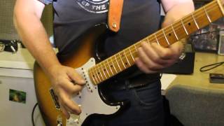 50s 2 tone strat replica Lollar vintage blondes [upl. by Notnirb527]