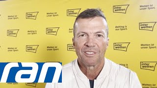 Matthäus zum DFBTeam quotTraue der Mannschaft das Endspiel zuquot [upl. by Dafodil591]