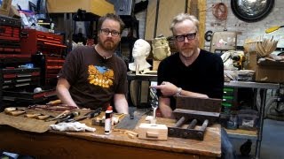 Learning How To Make Dovetail Joints with Adam Savage [upl. by Lohman]